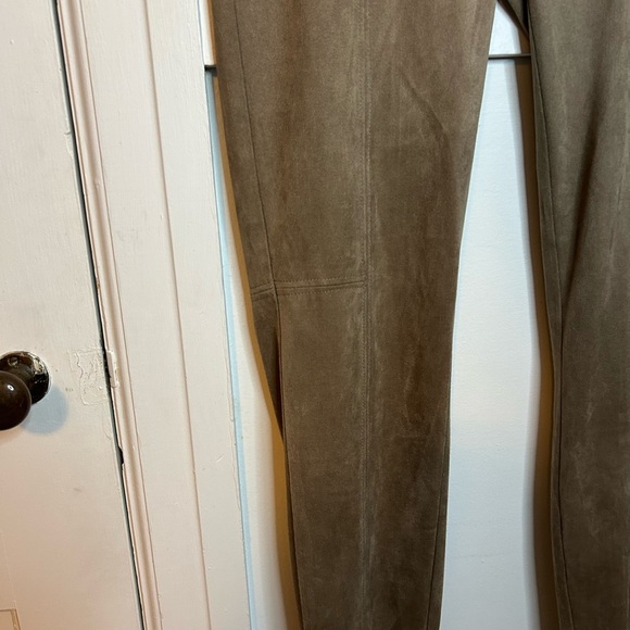 Nwt Renuar Tan Faux Suede Pull On Pants - Picture 6 of 6